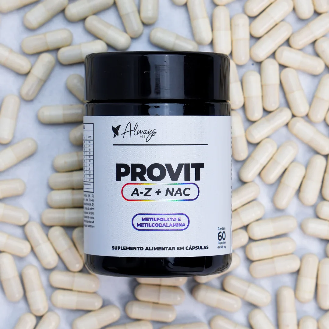 Multivitamínico - ProVit A-Z + NAC - Fórmula Metilada - 60 Cápsulas - Image 3